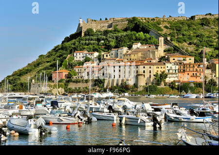 Port` Ercole, Coast town of Maremma in Tuscany, Italy Stock Photo